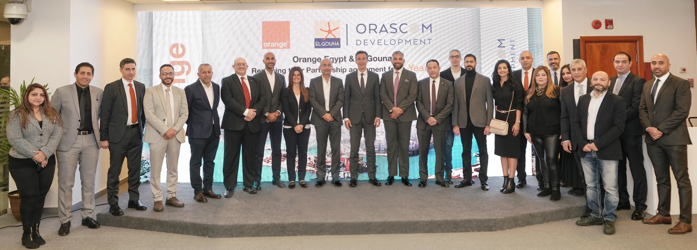 Orange Egypt renews its partnership with El Gouna to provide cutting- edge technological services for telecommunications and smart cities