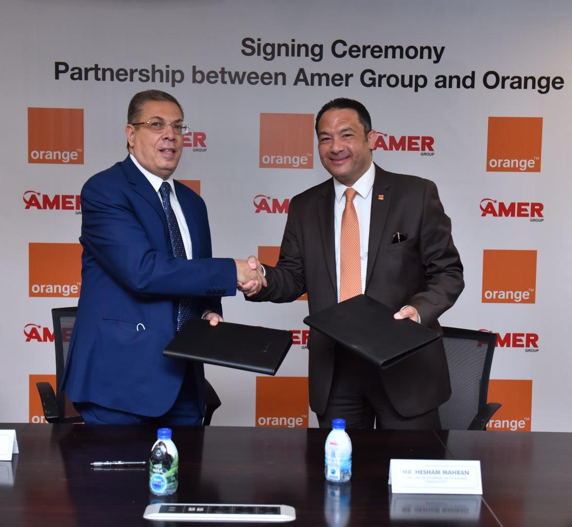 After 10 years of successful cooperation, Orange Egypt signs a partnership renewal agreement with Amer Group